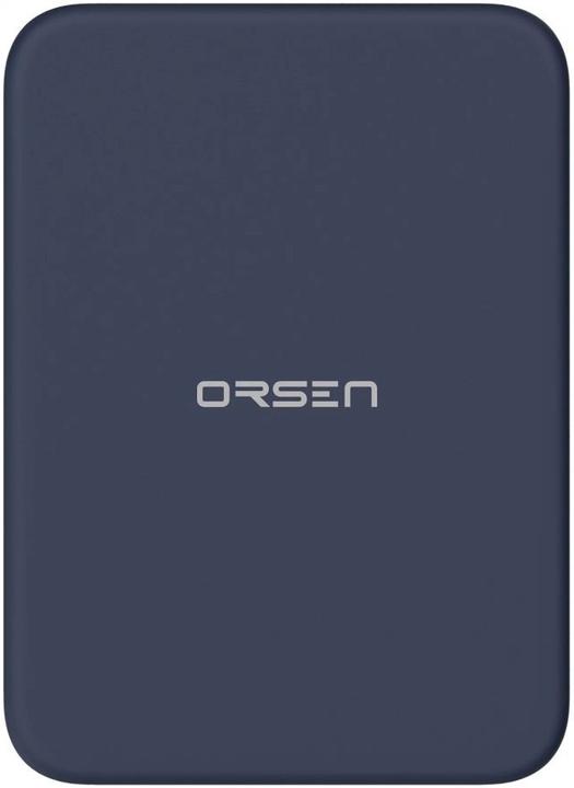 Actual product image Orsen EW50 Magnetic Wireless Power Bank for iPhone 12 and 13 4200mAh mėlynas (4200 mAh, 15 W)