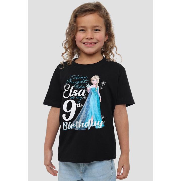 Immagine prodotto Disney Frozen Bright Like Elsa Maglietta Nono Compleanno Bambini (104)