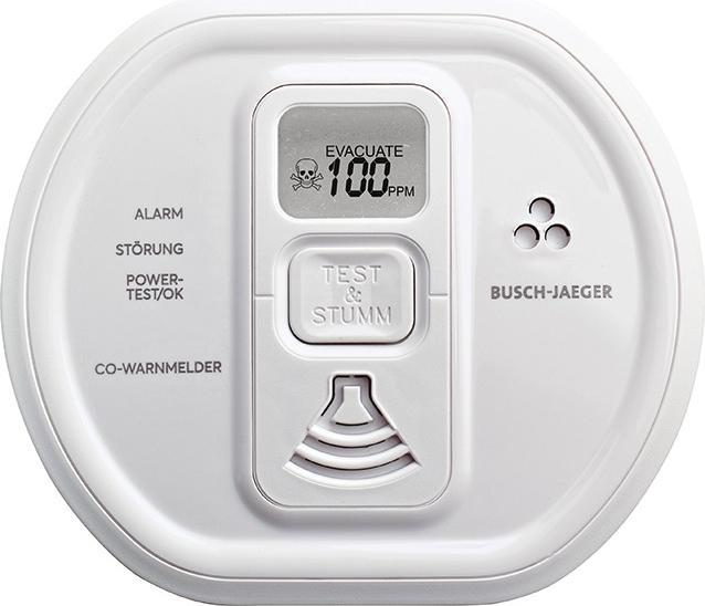 Immagine prodotto Busch-Jaeger Allarme CO 6839/01-84 Vern. al litio