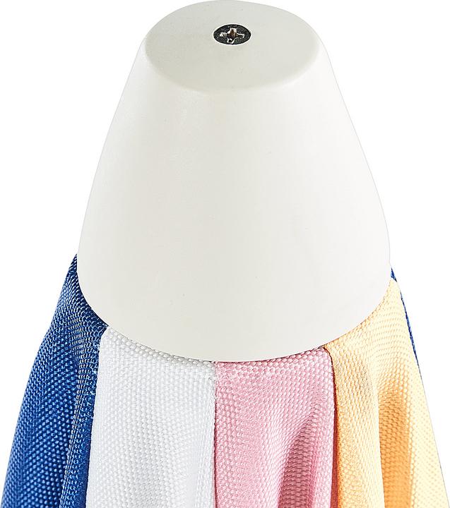 Produktbild Beliani Sonnenschirm ⌀ 150 cm bunt mit Volant MONDELLO (1.50 m)