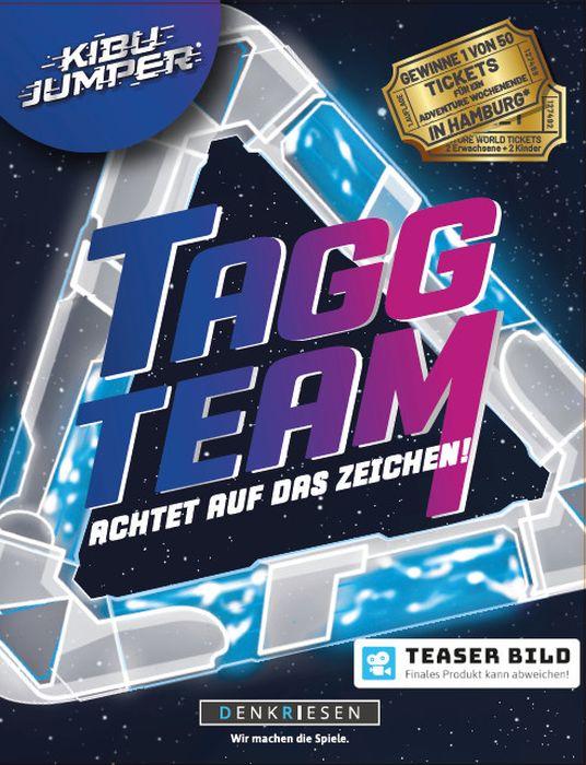 Actual product image Denkriesen - KIBU JUMPER® - Tagg Team - "Watch out for the sign! (German)