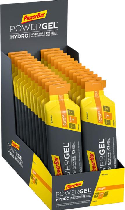 Actual product image Powerbar PowerGel Hydro (Orange, 24 pcs., 1850 g)