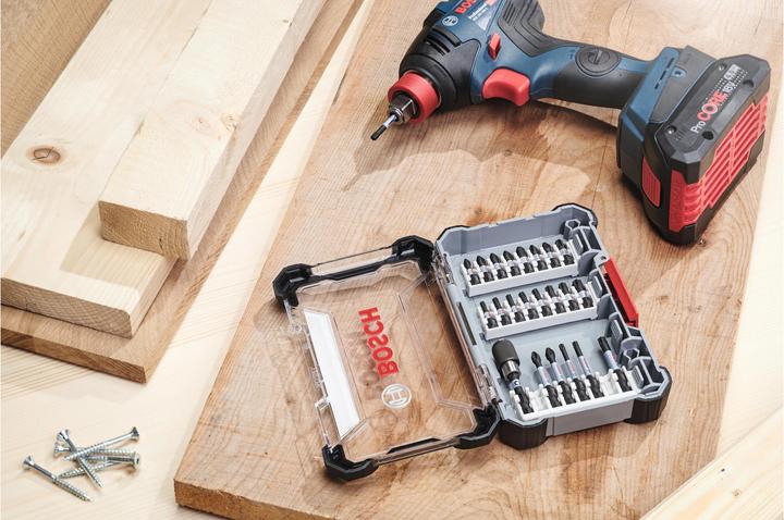 Produktbild Bosch Professional Zubehör 35-tlg. Impact Control HSS-Bohrer- und Schrauberbit-Set (6 mm, 7 mm, 5 mm, 3/8", 10mm, 8 mm, 3/4", 1/4", 2 mm, 1/2", 4 mm)