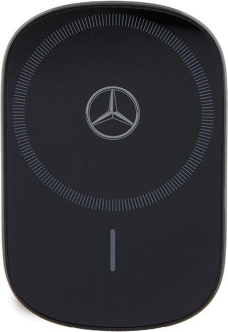 Produktbild Mercedes-Benz Mercedes ład. indukcyjna MEWCCGSLK 15W do kratki went/szybę czarny/black Silver Stars MagSafe