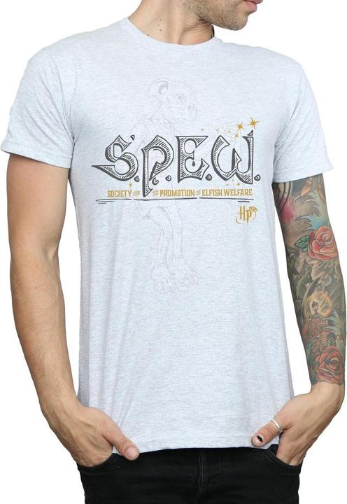 Actual product image Mens Dobby Elfish Welfare T-Shirt (L)