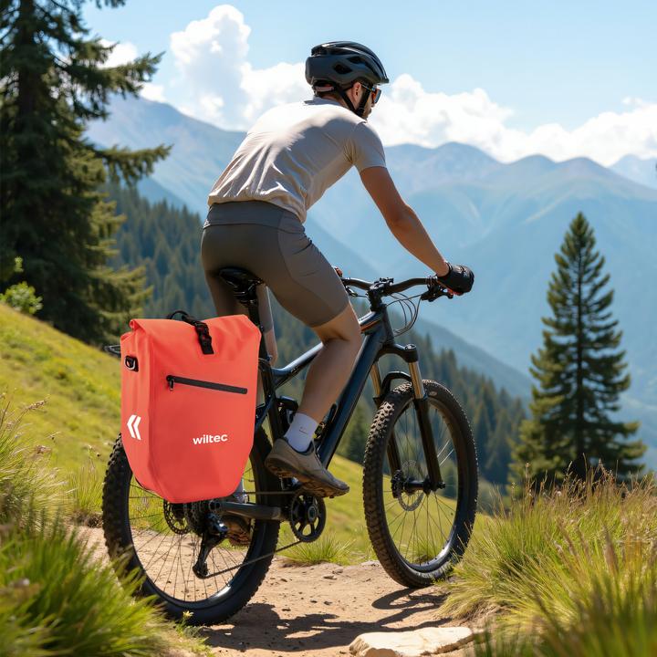 Produktbild Wiltec Gepäckträgertasche (28 l, Gepäckträgertasche)