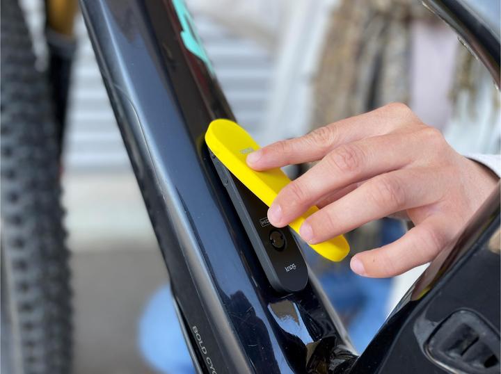 Actual product image knog. Special lock Scout Bike Alarm & Finder (iOS)