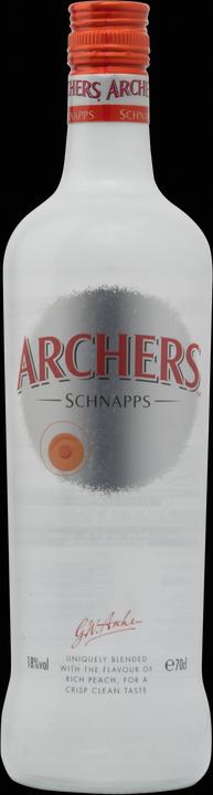 Actual product image Archers Peach liqueur