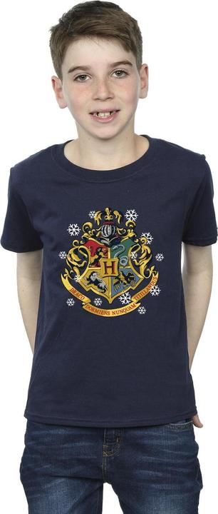 Immagine prodotto Christmas Crest Maglietta Ragazzi (116)