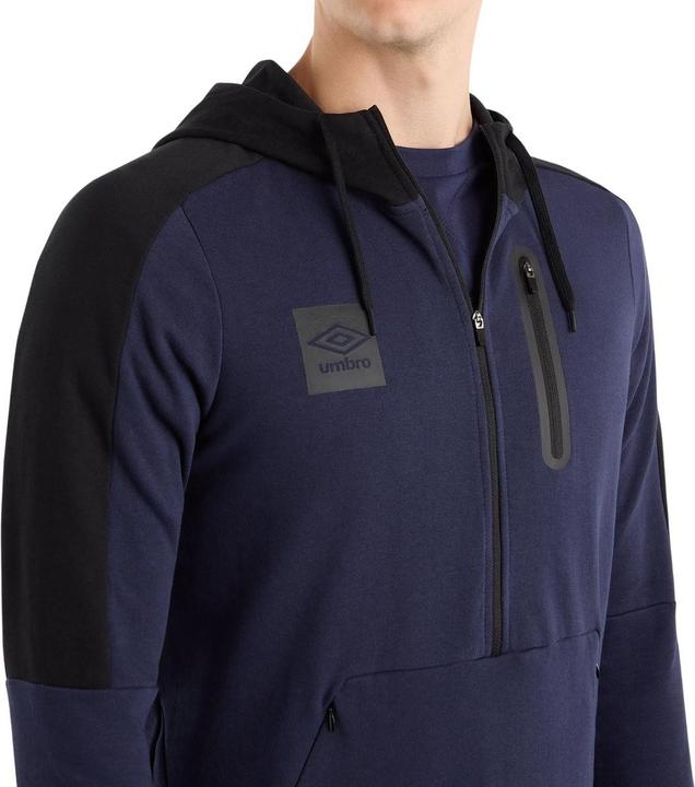 Produktbild Umbro Terrace Kapuzenpullover mit halbem Reissverschluss (M)