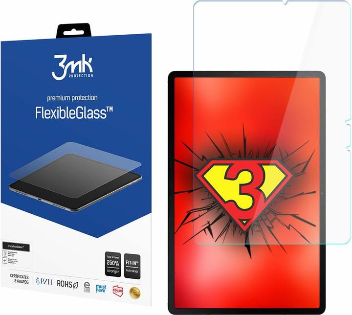 Produktbild 3MK FlexibleGlass Max Bildschirmschutz, Display Folie (1 Stück, Galaxy Tab S7 FE)