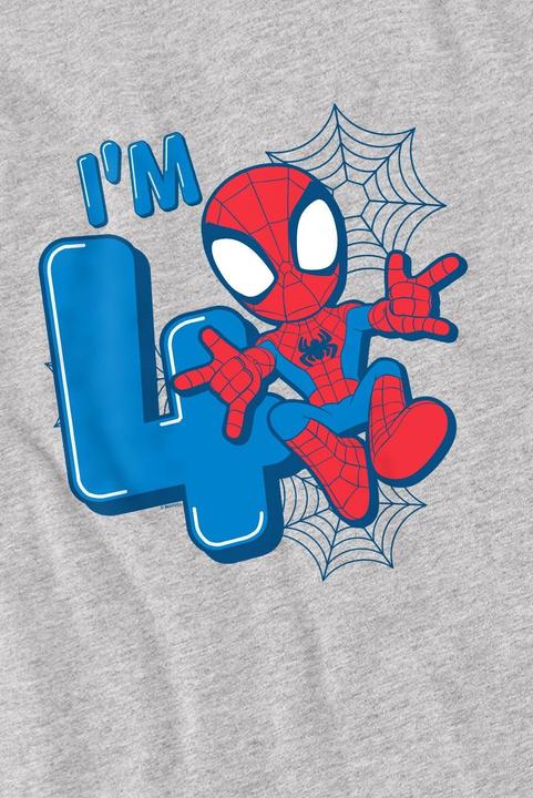 Immagine prodotto Spiderman Cute Spidey Maglietta 4° Compleanno Bambini (152, 158)