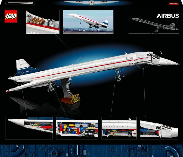 Actual product image LEGO Concorde (10318, LEGO Icons, LEGO Rare Sets)