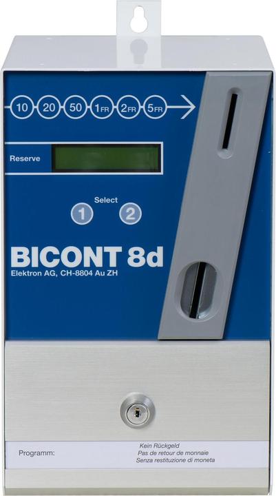 Elektron Münzschaltautomat Bicont 8d für 2 Verbraucher