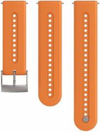 Suunto 24 ATH7 Silicone Strap Granite ORA S+M (24 mm, Silikon)