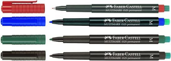 Actual product image Faber-Castell Overhead pen Multimark (Multicoloured, 0.40 mm, 4 x)