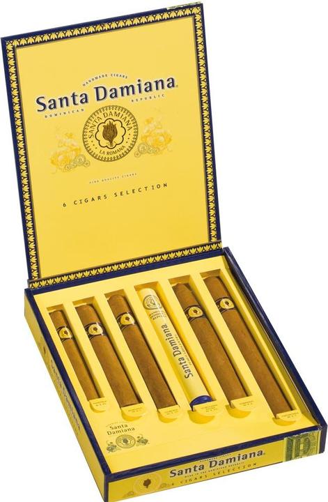 Actual product image Santa Damiana Classic Selection (Panatela, Robusto, Corona, Torpedo, Churchill)