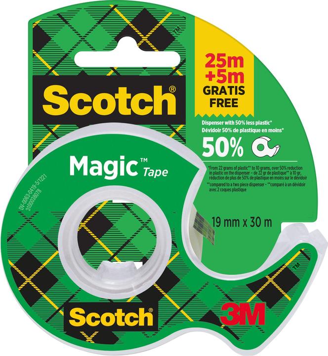 Immagine prodotto 3M Klebefilm Magic 810 (19 mm)
