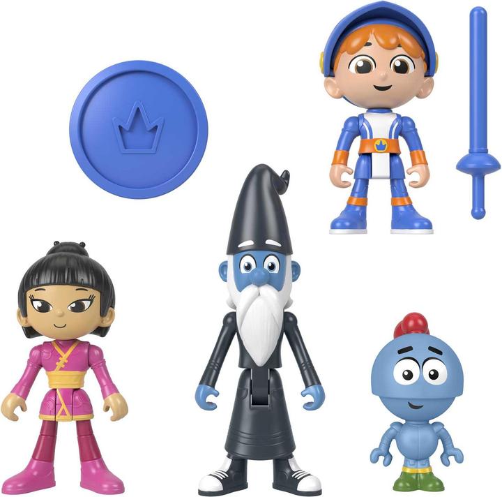 Produktbild Mattel Gus der klitzekleine Ritter Gus & Freunde (4-pack)
