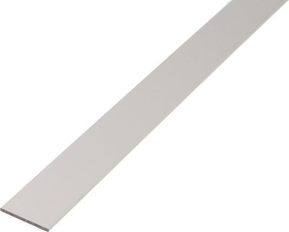Image du produit Magni Alberts 473051 Barre plate en aluminium, anodisé couleur argent 1000 x 40 x 3 mm