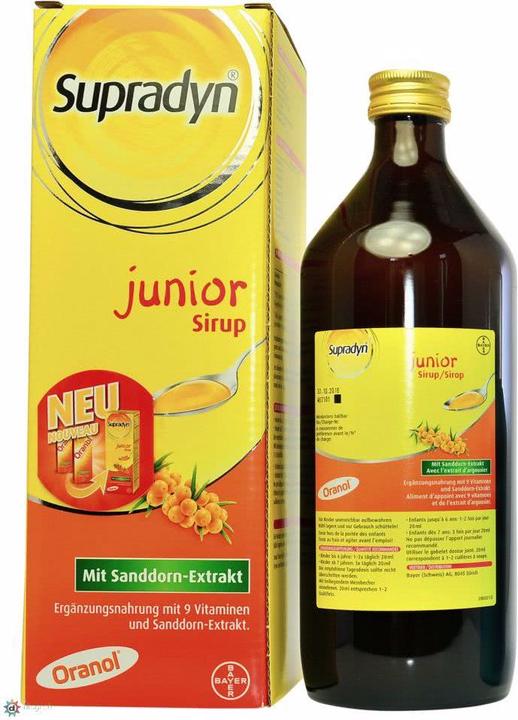 Actual product image Supradyn Junior Sirup (1 Piece, Concentrate)