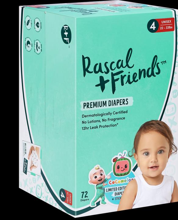 Produktbild Rascal+Friends Premium (Gr. 4, Tragepack, 72 Stück)