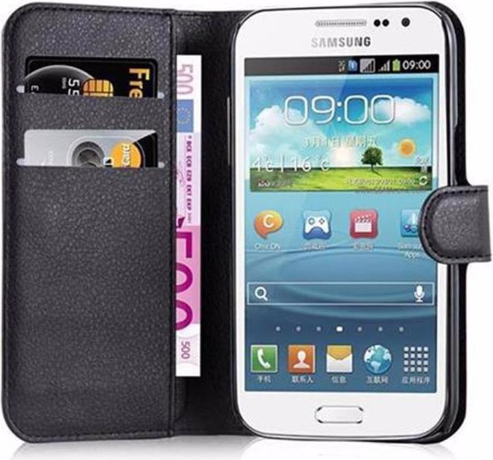 Actual product image Cadorabo Book with stand function cover (Samsung Galaxy Win)