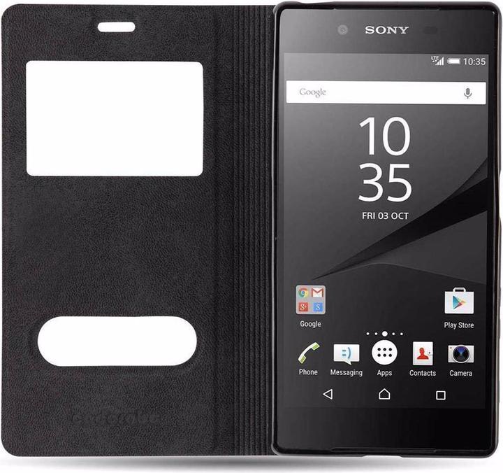 Actual product image Cadorabo Book with View double window cover (Sony Xperia Z5 Premium)