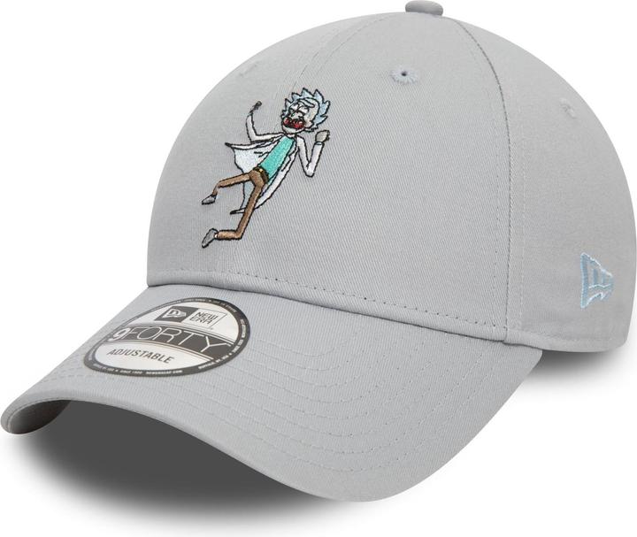 New Era 9Forty Strapback Cap - Rick and Morty grau