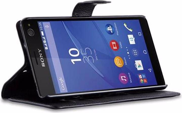 Actual product image Cadorabo Book with stand function cover (Sony Xperia C4)