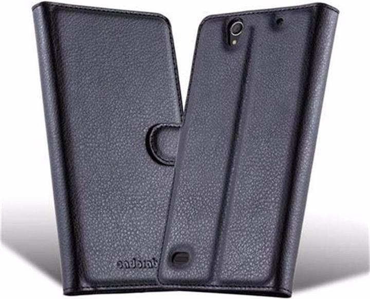 Actual product image Cadorabo Book with stand function cover (Sony Xperia C4)