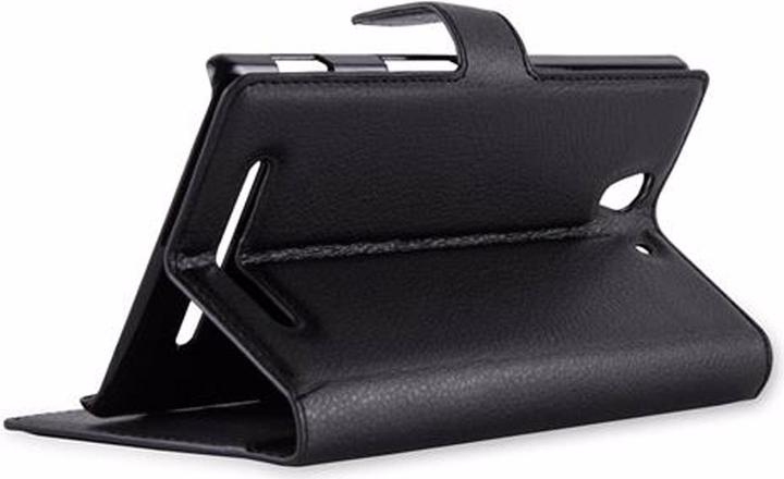 Actual product image Cadorabo Book with stand function cover (Sony Xperia T2 Ultra)