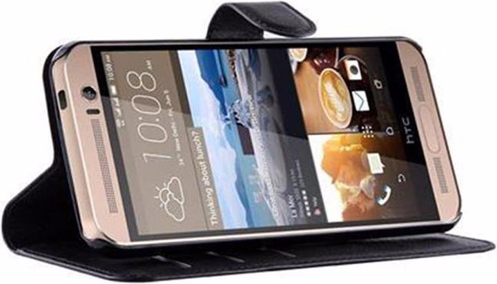 Produktbild Cadorabo Book mit Standfunktion Cover (OnePlus 9, HTC One Me)