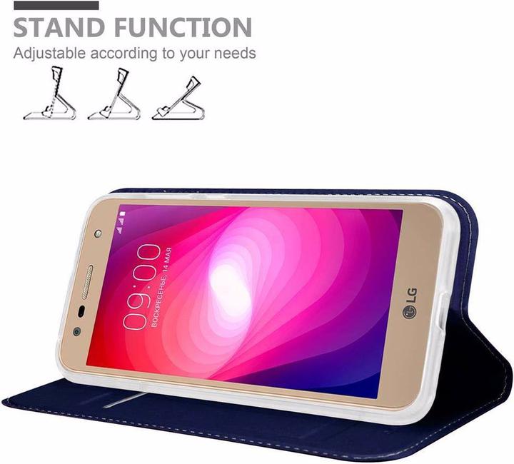 Immagine prodotto Cadorabo Copertina in stile libro di classe (LG X Power 2)