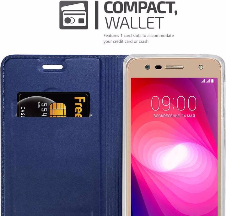 Immagine prodotto Cadorabo Copertina in stile libro di classe (LG X Power 2)