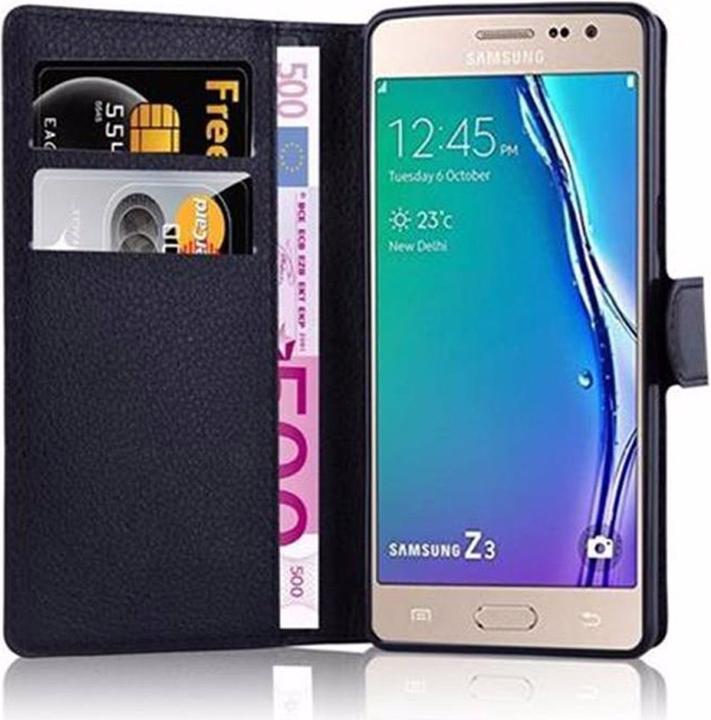 Actual product image Cadorabo Book with stand function cover (Samsung Galaxy Z3)