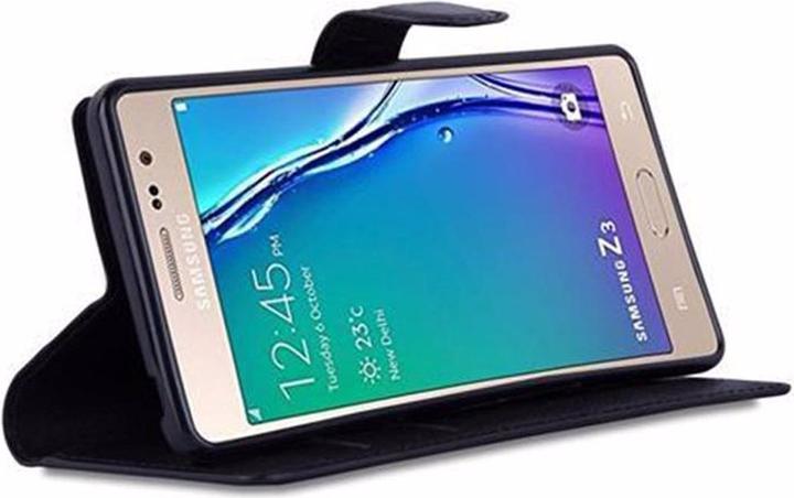 Actual product image Cadorabo Book with stand function cover (Samsung Galaxy Z3)