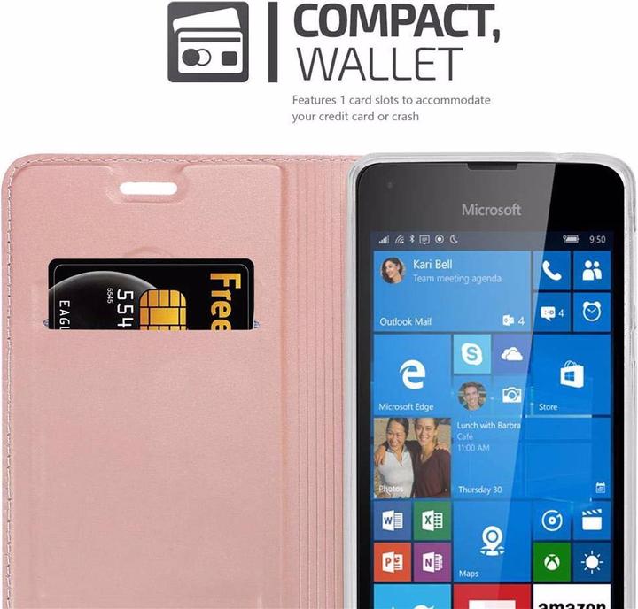 Image du produit Cadorabo Book Classy Style Cover (Microsoft Lumia 550)