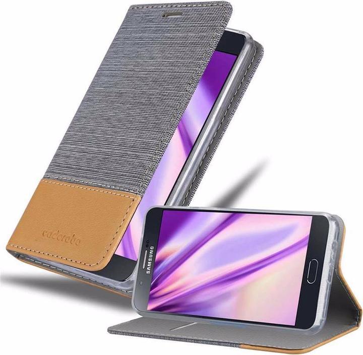 Actual product image Cadorabo Book Jeans Optics Cover (Samsung Galaxy A8 (2018))