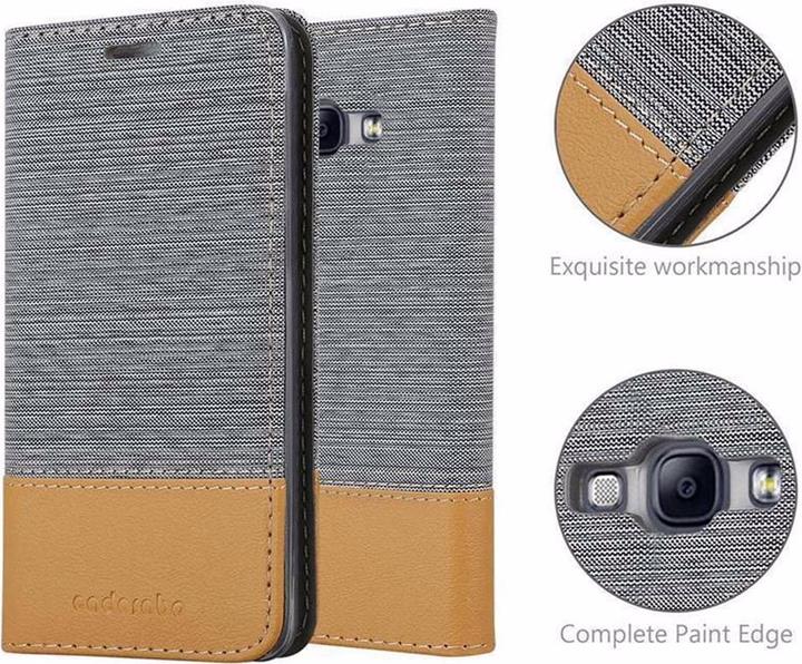 Actual product image Cadorabo Book Jeans Optics Cover (Samsung Galaxy A8 (2018))