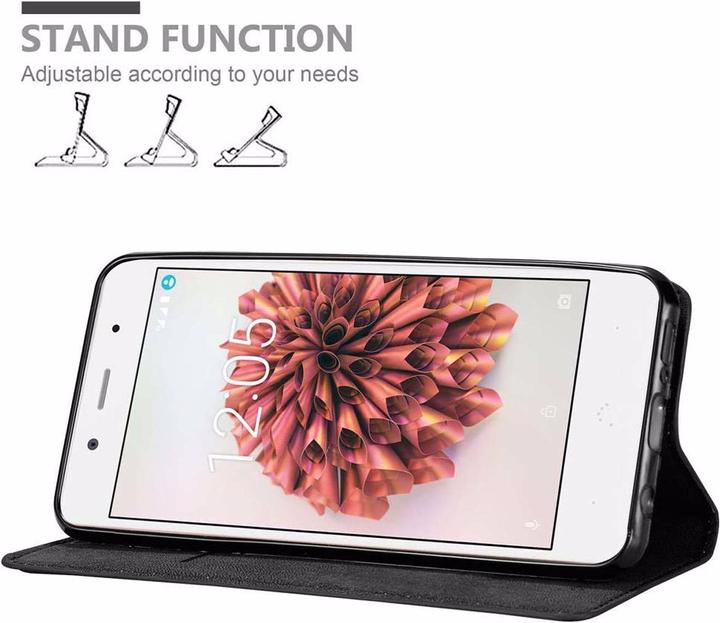 Immagine prodotto Cadorabo Copertina magnetica invisibile del libro (BQ Aquaris X5 Plus)