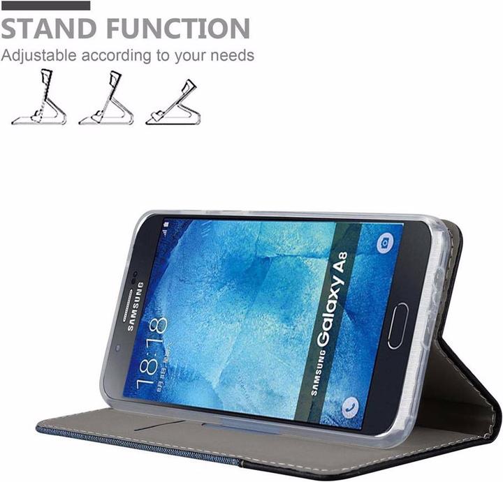 Productafbeelding Cadorabo Boek Jeans Optiek Cover (Samsung Galaxy A8 (2018))