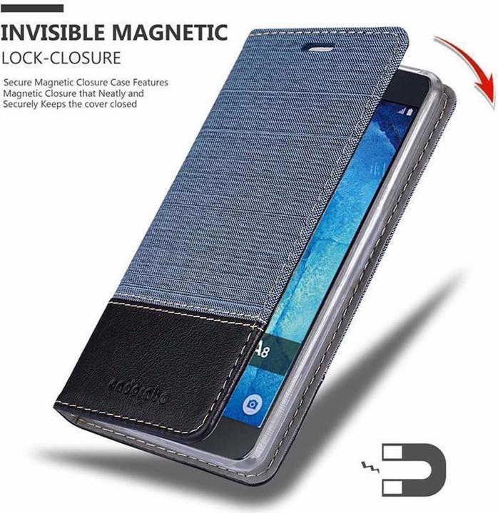 Productafbeelding Cadorabo Boek Jeans Optiek Cover (Samsung Galaxy A8 (2018))