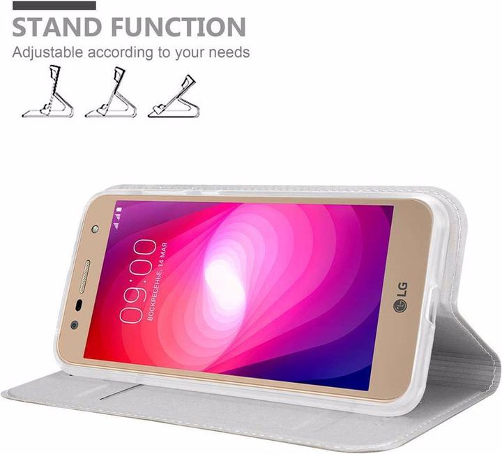 Immagine prodotto Cadorabo Copertina in stile libro di classe (LG X Power 2)