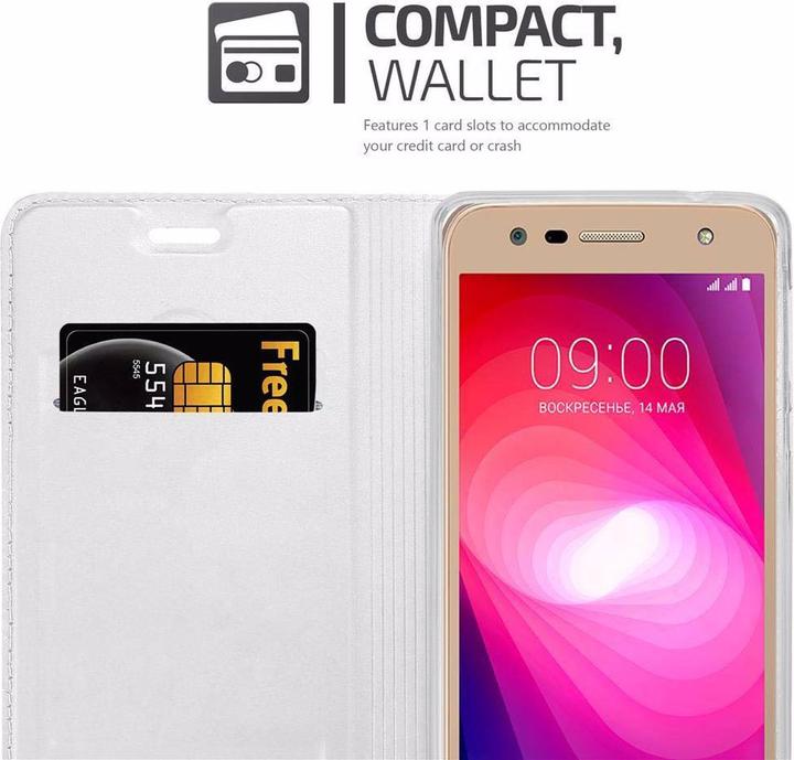Immagine prodotto Cadorabo Copertina in stile libro di classe (LG X Power 2)