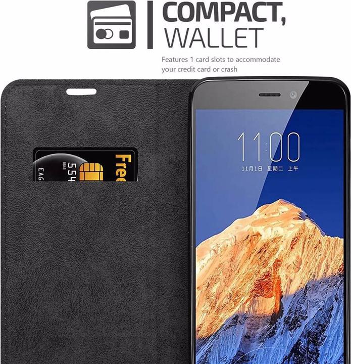 Produktbild Cadorabo Book Invisible Magnet Cover (ZTE Nubia N1)