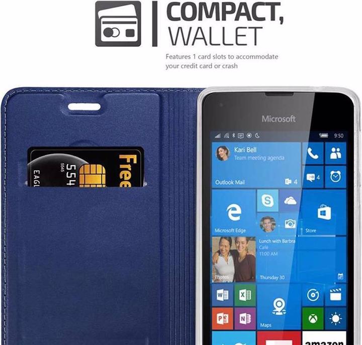 Image du produit Cadorabo Book Classy Style Cover (Microsoft Lumia 550)