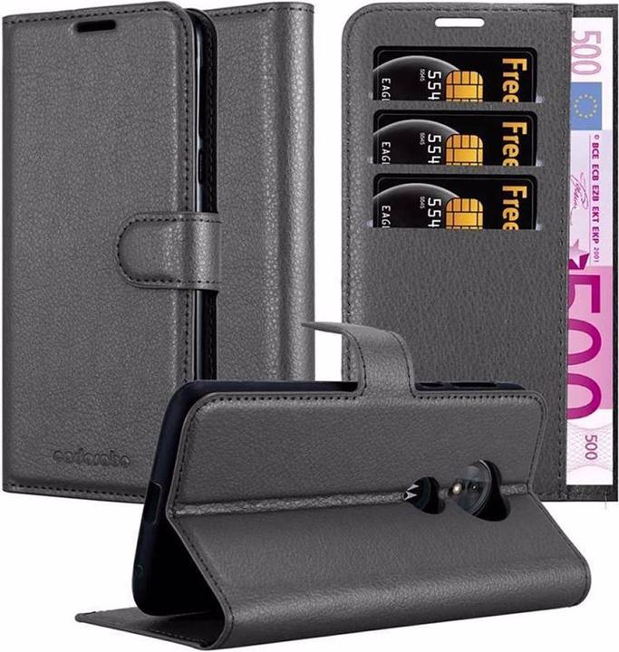 Produktbild Cadorabo Book mit Standfunktion Cover (Motorola Moto G6 Play, Motorola Moto E5)