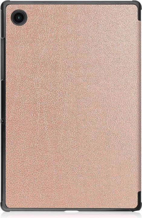 Actual product image Cover-Discount Galaxy Tab A8 10.5 - Tri-fold Smart Case rose gold (Galaxy Tab A8)