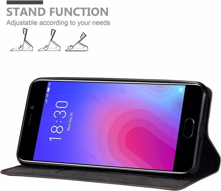 Image du produit Cadorabo Book Couverture magnétique invisible (Meizu M6)